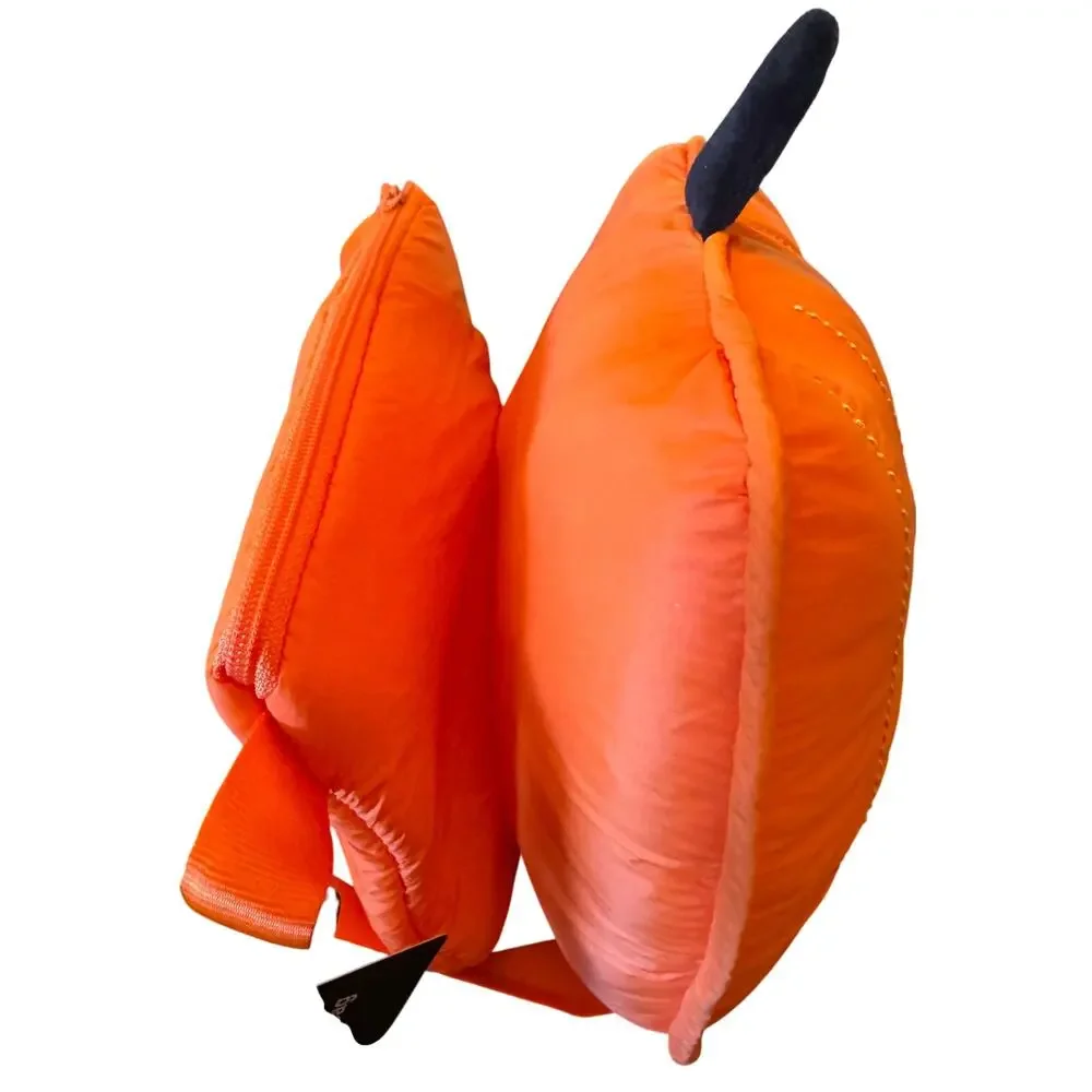 Way to celebrate plush jack-o’-lantern zippered Halloween treat bag fanny pack